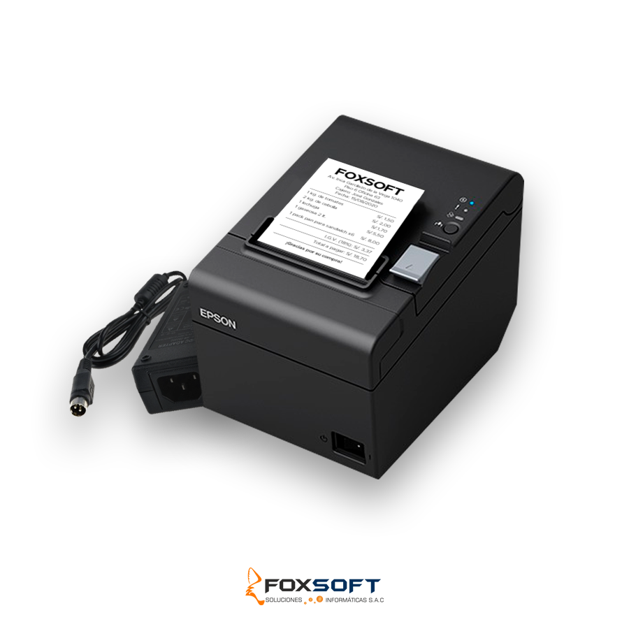 Impresora Ticketera Epson TM-T20III – Foxsoft